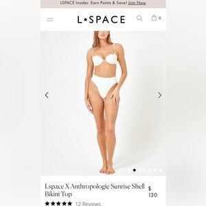 L space x Anthropologie bikini